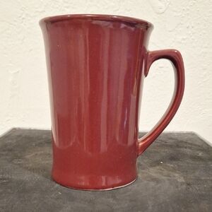 Classic Burgundy Ceramic Mug